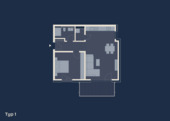 Grundriss Typ 1 - 