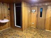 Sauna und Dusche - 