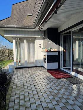 Terrasse mit Kamin - 