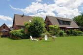 Ansicht Garten li.+re. Haus - 