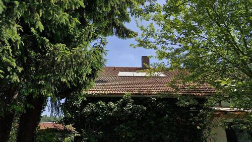 Dach mit Solarthermie - 
