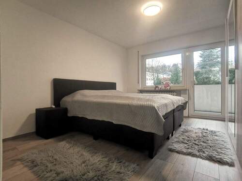 Schlafzimmer Eltern - 3 Zimmer Etagenwohnung in Kempten