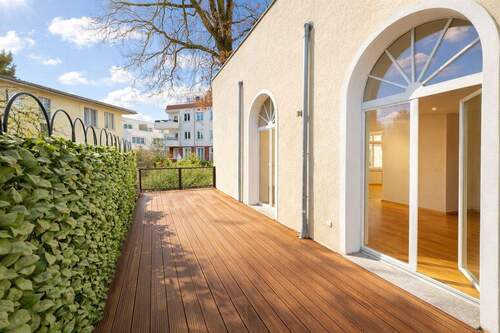 Terrasse - 6 Zimmer Terrassenwohnung in Berlin