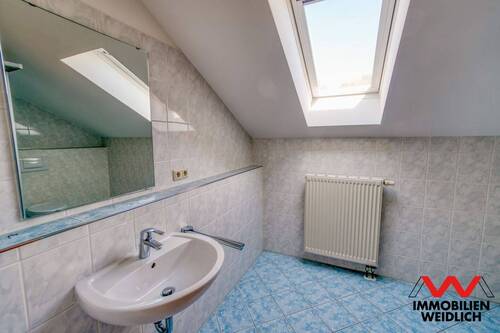 Duschbad im Dachgeschoss - 