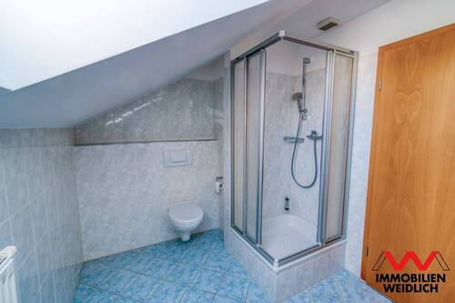 Duschbad im Dachgeschoss - 
