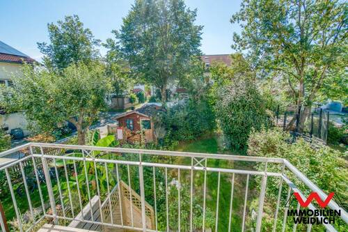 Blick vom Balkon nach Westen - 