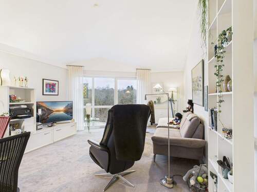 Wohnzimmer - Die Welt von oben! Penthouse mit 2 Zimmern und Dachterrasse