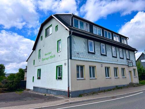 Außenansicht - 1 Zimmer Hotel, Pension, Gasthof in Saalfeld/Saale