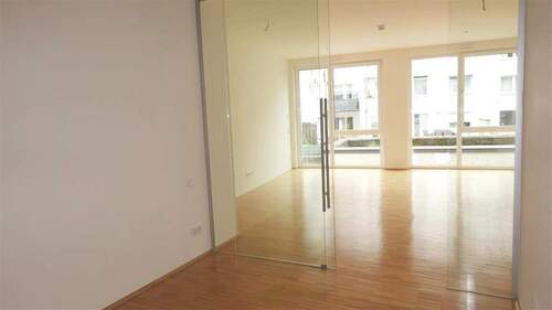 Blick aus Schlafraum - 