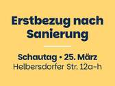 Willkommen zum Schautag in der Helbersdorfer Straße - ++ S C H A U T A G ++ 25. MÄRZ ++ 14 - 17 Uhr ++ Kommt vorbei ++