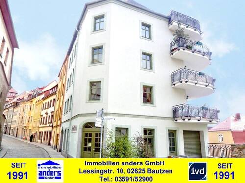 Hausansicht - Ladenlokal im historischen Altstadtkern von Bautzen