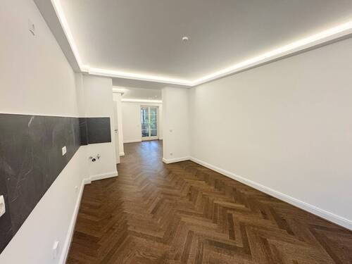 Wohnen & Essen - 4 Zimmer mit Stil + Erstbezug + Parkett + Fußbodenheizung + Balkon + Wanne & Dusche + LED-Licht
