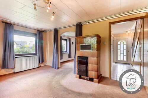 Ofen im Wohnzimmer - 