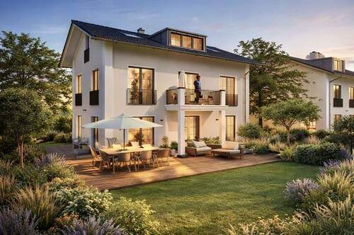 Ansicht - Südseite - 6 Zimmer Einfamilienhaus in Prien