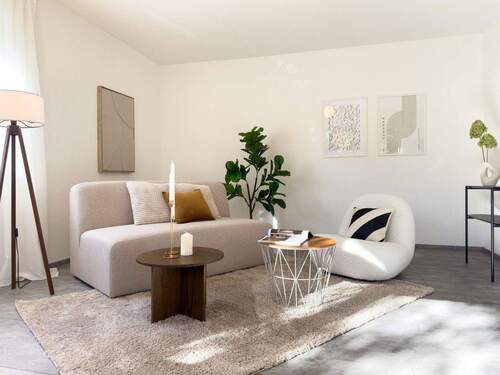 Wohnzimmer - Frisch renovierte 4 Zimmer Wohnung