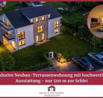 Exklusive Neubau-Terrassenwohnung mit hochwertiger Ausstattung - nur 500 m zur Schlei - Kappeln