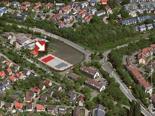 Luftaufnahme des Baugebiets - 4 Zimmer Etagenwohnung zum Kaufen in Radolfzell