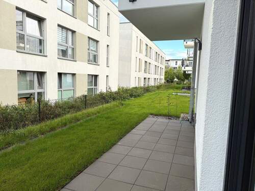Terrasse - Terrassenwohnung mit 59,50 m&sup2; in Greifswald zur Miete