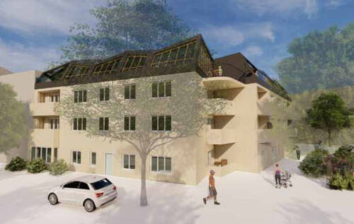 Visualisierung Dachausba - 5 Zimmer Etagenwohnung in Berlin