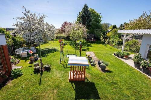 Garten mit vielen Obstbäumen - 5 Zimmer Einfamilienhaus in Seebad Ueckermünde