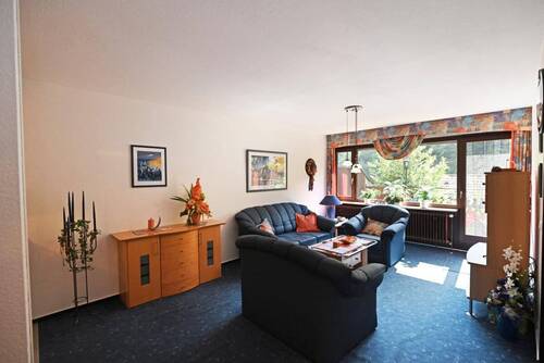 Wohnzimmer - 2 Zimmer Etagenwohnung zum Kaufen in Bad Rippoldsau-Schapbach