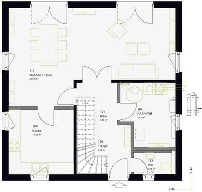 Erdgeschoss - 