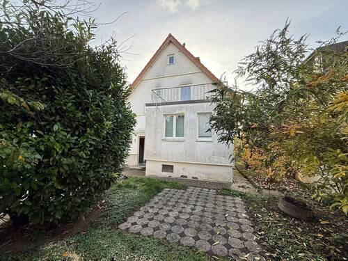 Rückansicht vom Garten - 