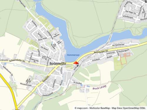 Geolyzer Kartenausschnitt - 