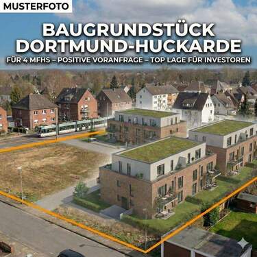 Bild 1 - Attraktives Entwicklungsgrundstück - MFH-Projekt in Dortmund-Huckarde
