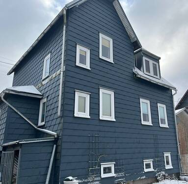 Ansicht vom Garten - Mehrfamilienhaus, Wohnhaus in Neuhaus am Rennweg