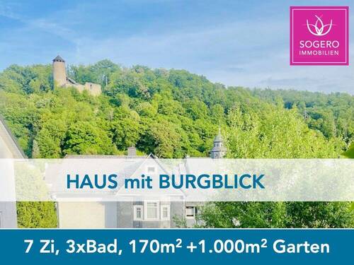 00_BF_Burgblick_cover.jpg - Haus mit Burgblick u. XXL-Garten, 3x Bad, 7 Zimmer