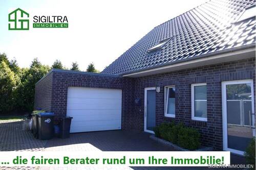 Bild 1 - Sögel Bestlage: Hochwertige Doppelhaushälfte von 2015 - ohne Provision