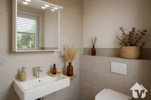 Gäste WC Visualisierung - 