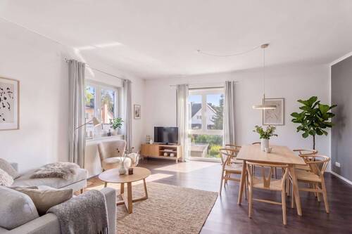Etagenwohnung -Neuenhagen bei Berlin (Virtuelles Staging) - Seltene Investmentgelegenheit in Neuenhagen bei Berlin: Vermietete Wohnung im ruhigen 2-Parteienhaus mit Garten