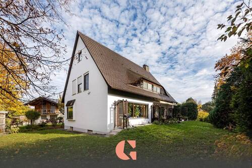 Gartenansicht Südwest - Einfamilienhaus mit Gestaltungspotential in gepflegter Umgebung
