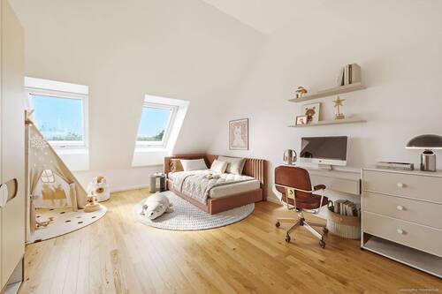 Arbeits-/Kinderzimmer - Etagenwohnung mit 111,00 m² in München zum Kaufen