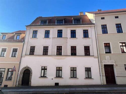 Hausansicht - Mehrfamilienhaus mit 10 Einheiten in 04860 Torgau