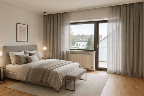 Schlafzimmer_Einrichtung beispielhaft - 