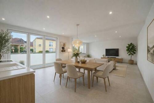 Möbilierungsbeispiel - 3 Zimmer Etagenwohnung zum Kaufen in Ramstein