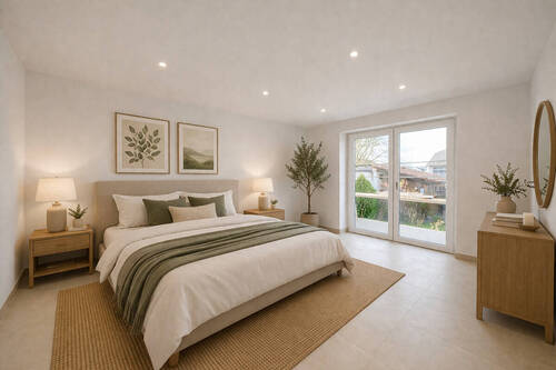 Möbilierungsbeispiel - Etagenwohnung mit 99,00 m&sup2; in Ramstein zum Kaufen