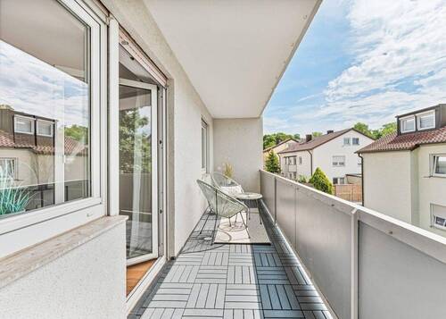 Süd-West Balkon - 