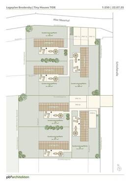 Lageplan Grundstücke - 