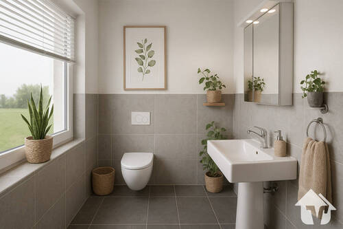 Gäste WC Visualisierung - 