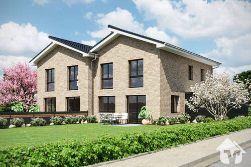 Visualisierung - LaerLiving - Neubau Doppelhauhälfte in Bad Laer!