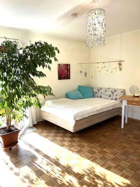 Wohnzimmer - 2 Zimmer Etagenwohnung zum Kaufen in Garmisch-Part.