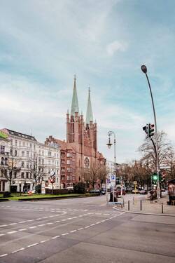 Blick in die Straße - 