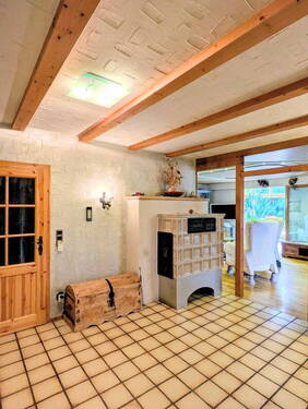 Essdiele mit Kamin - 4 Zimmer Einfamilienhaus in Villingen-Schwenningen