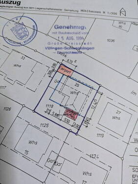 Lageplan - Einfamilienhaus mit 159,00 m&sup2; in Villingen-Schwenningen zum Kaufen