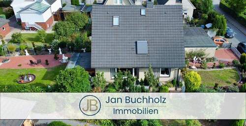 Startbild Seitenansicht - Einfamilienhaus mit schönem Garten in attraktiver Lage von Billstedt