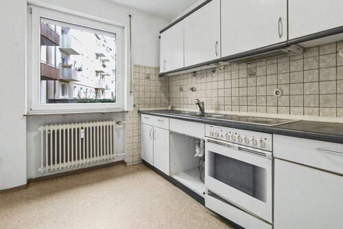 Küche - 2 Zimmer Etagenwohnung in Nürnberg